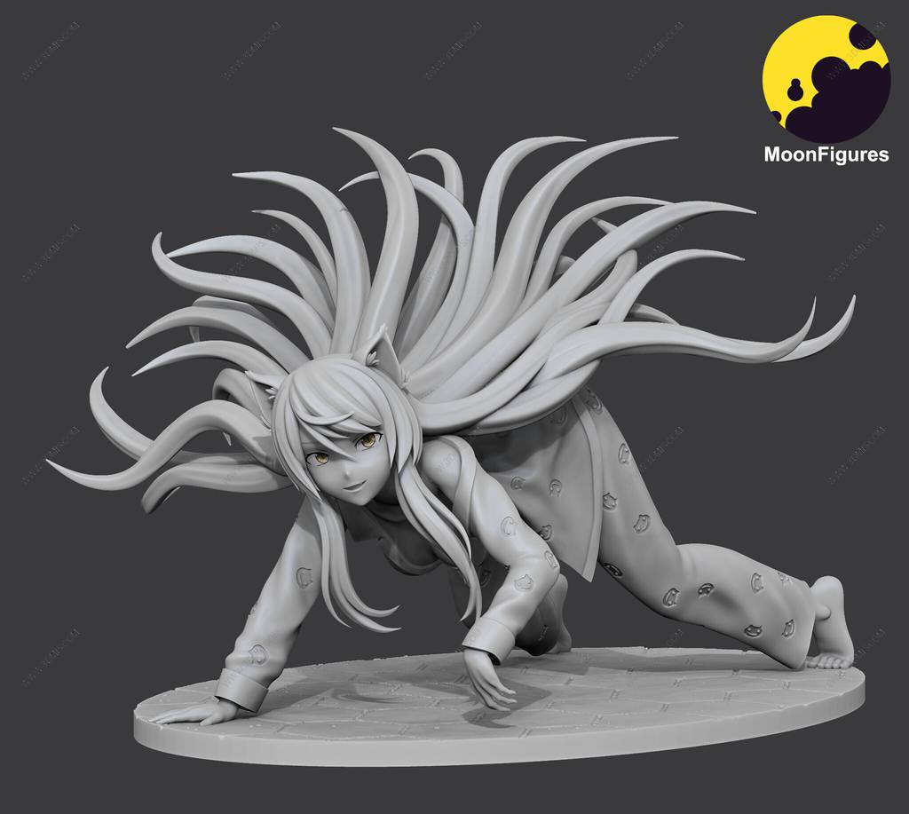 P站图纸印象馆 Moon Figures 猫物语 羽川翼 Moon Figures 猫物语 羽川翼