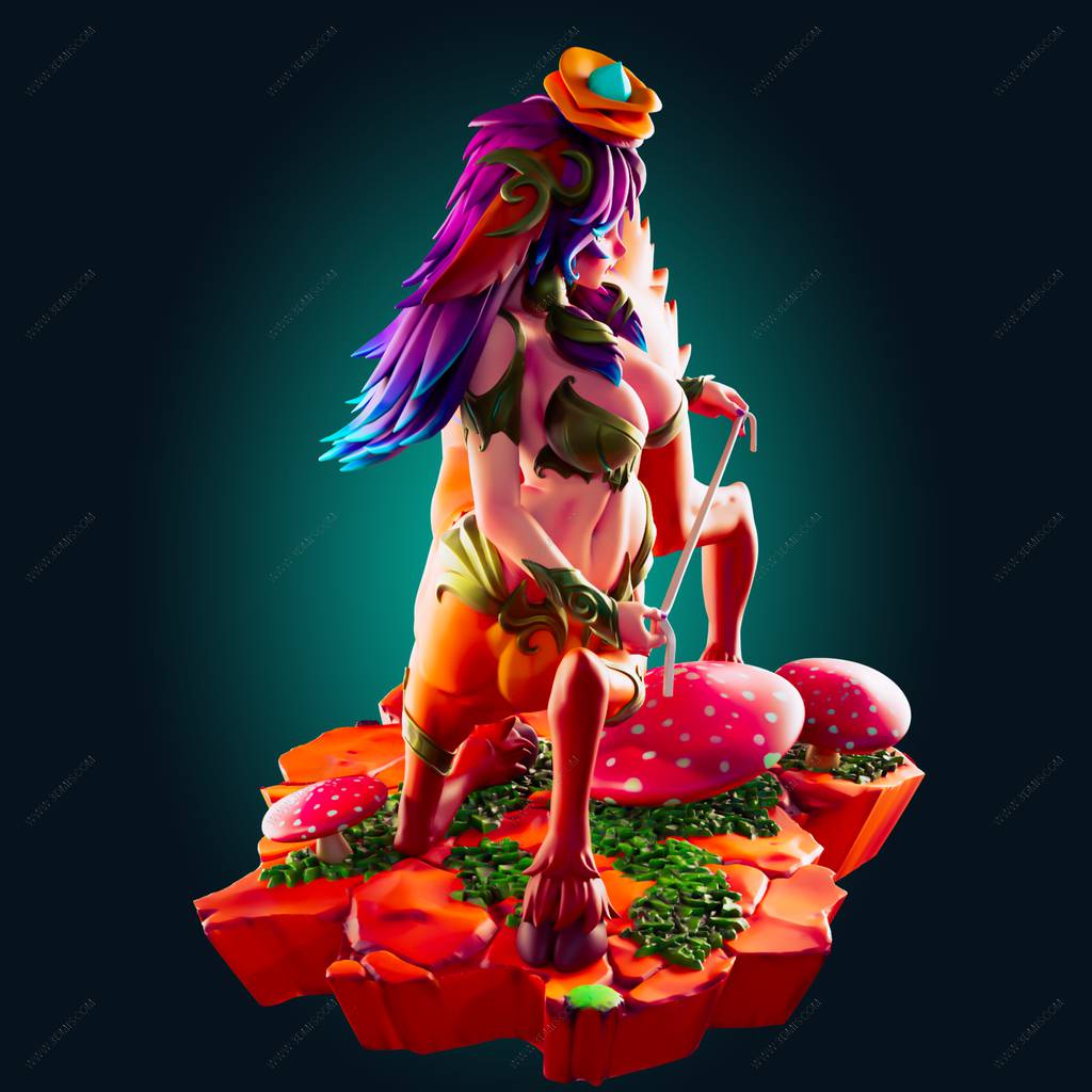 P站图纸印象馆 Officer Rhu 英雄联盟 含羞蓓蕾·莉莉娅 Officer Rhu 英雄联盟 含羞蓓蕾·莉莉娅