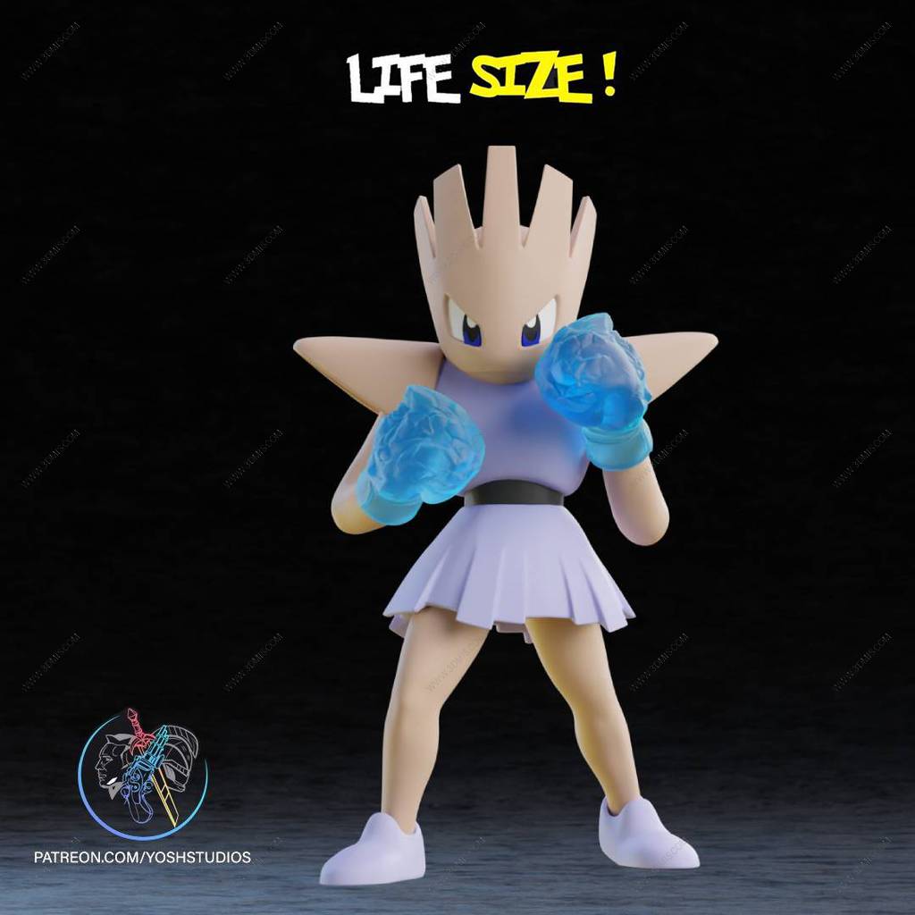 P站图纸印象馆 口袋妖怪 快拳郎 口袋妖怪 快拳郎