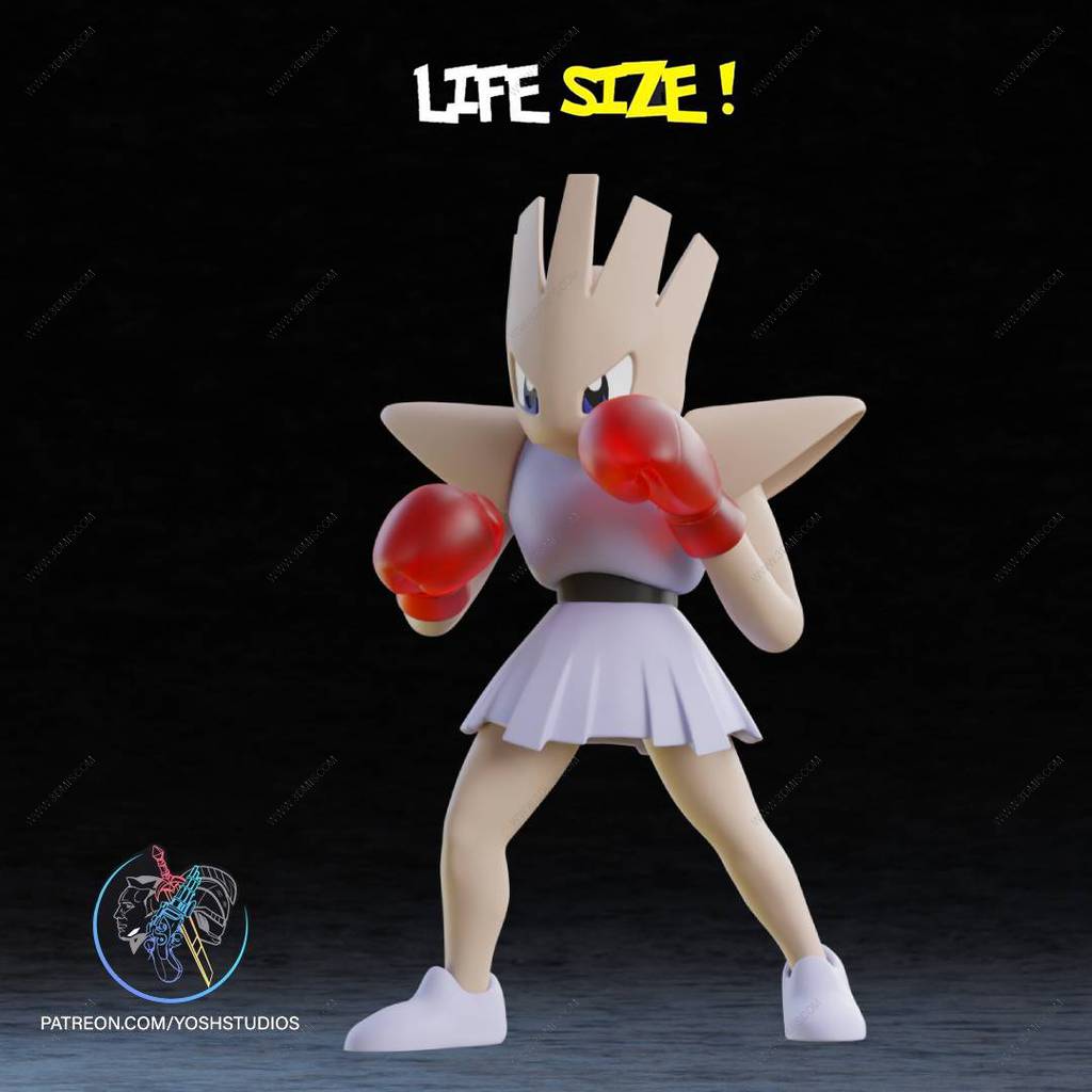 P站图纸印象馆 口袋妖怪 快拳郎 口袋妖怪 快拳郎