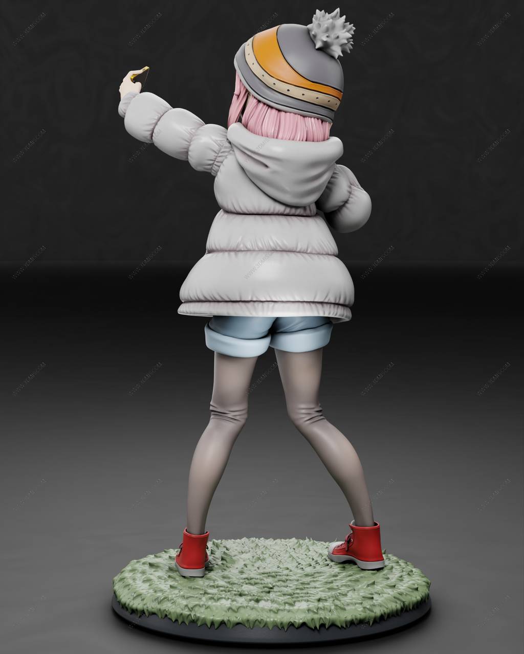 P站图纸印象馆 摇曳露营 各务原抚子 摇曳露营 各务原抚子