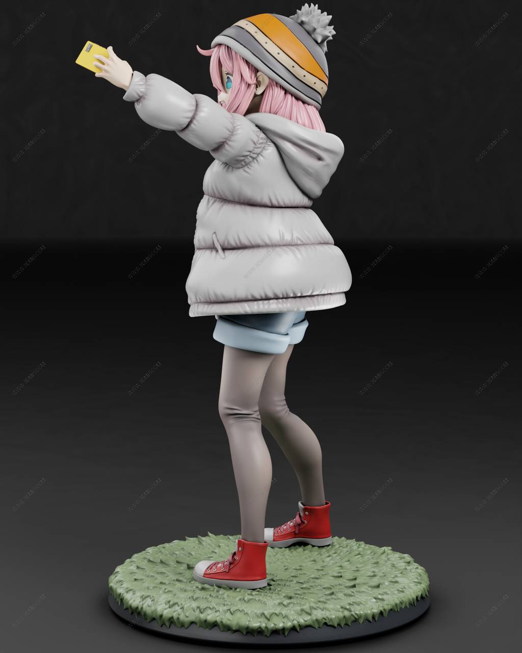 P站图纸印象馆 摇曳露营 各务原抚子 摇曳露营 各务原抚子