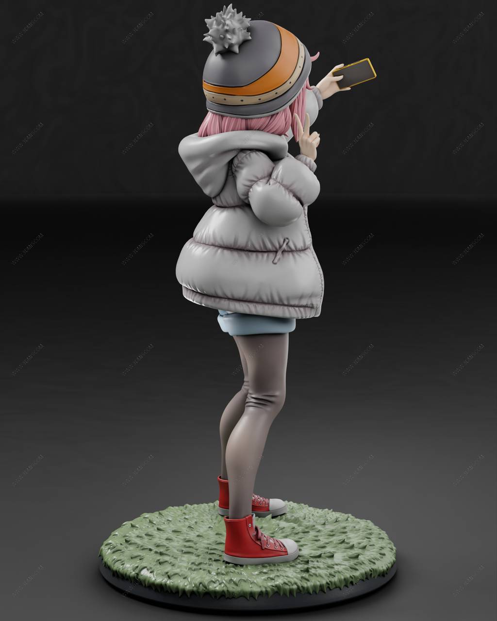 P站图纸印象馆 摇曳露营 各务原抚子 摇曳露营 各务原抚子