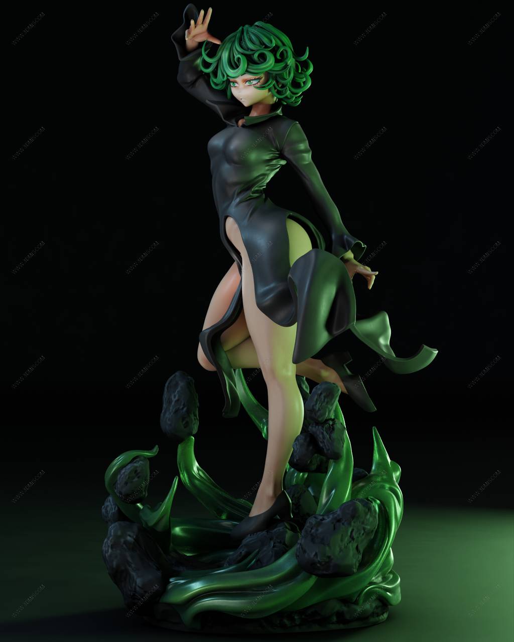 P站图纸印象馆 一拳超人 龙卷 一拳超人 龙卷