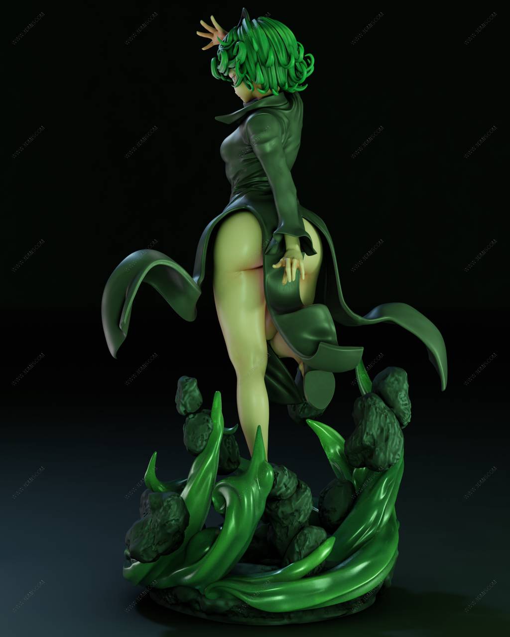 P站图纸印象馆 一拳超人 龙卷 一拳超人 龙卷