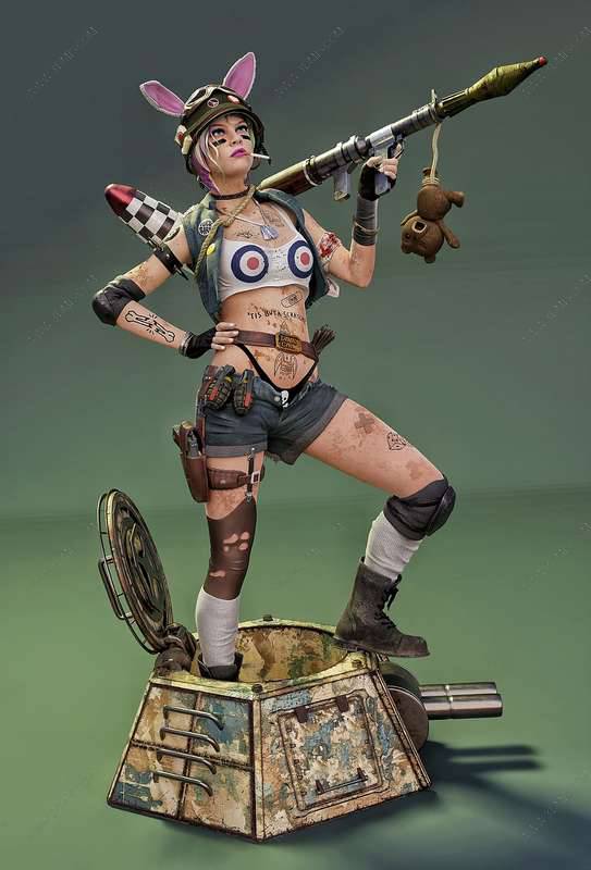 P站图纸印象馆 坦克女郎 坦克女郎