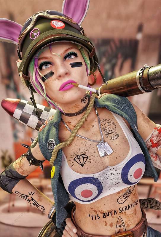 P站图纸印象馆 坦克女郎 坦克女郎