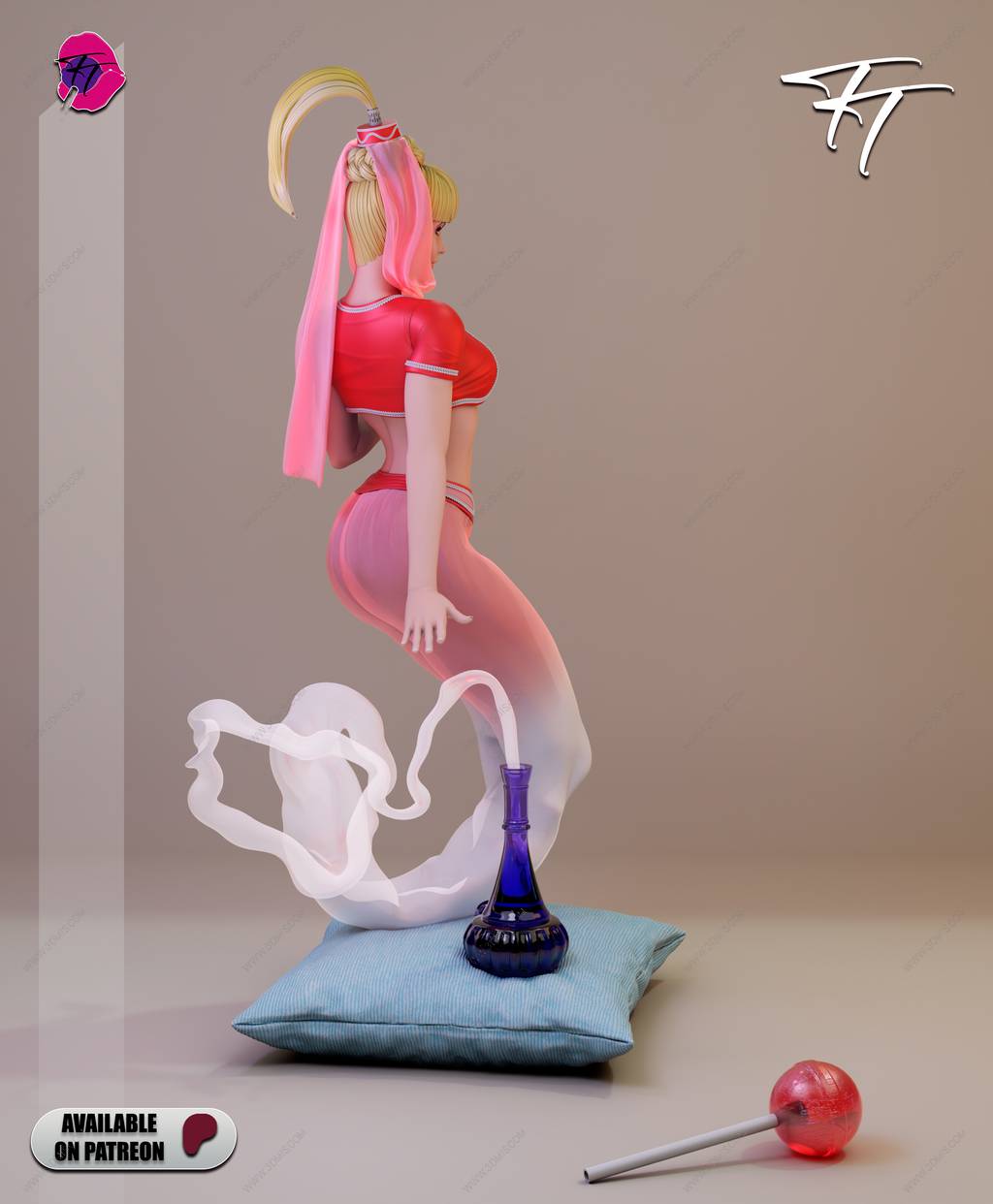 P站图纸印象馆 TT 太空仙女恋 珍妮 TT 太空仙女恋 珍妮