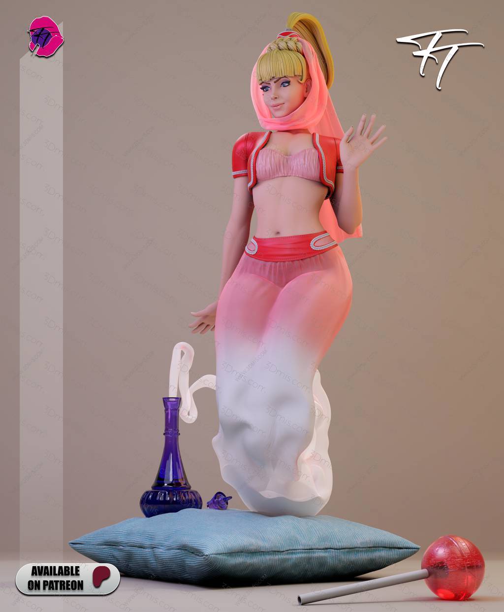 P站图纸印象馆 TT 太空仙女恋 珍妮 TT 太空仙女恋 珍妮