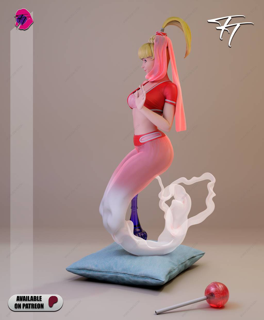 P站图纸印象馆 TT 太空仙女恋 珍妮 TT 太空仙女恋 珍妮