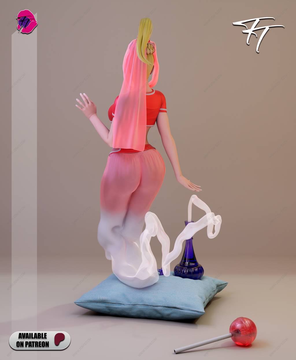 P站图纸印象馆 TT 太空仙女恋 珍妮 TT 太空仙女恋 珍妮