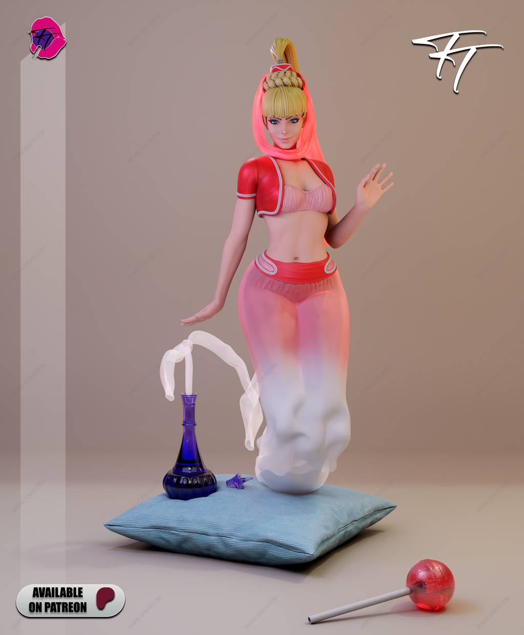 P站图纸印象馆 TT 太空仙女恋 珍妮 TT 太空仙女恋 珍妮