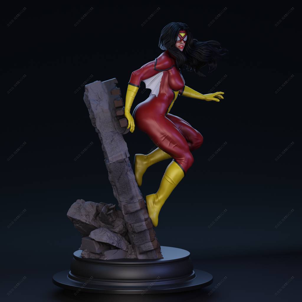 P站图纸印象馆 BrunoArt3D 漫威 蜘蛛女侠 BrunoArt3D 漫威 蜘蛛女侠