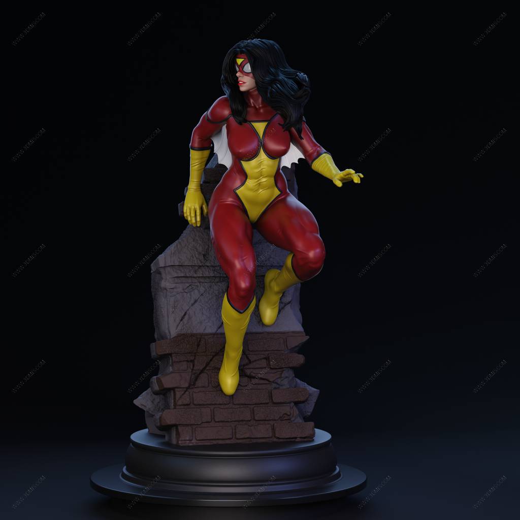 P站图纸印象馆 BrunoArt3D 漫威 蜘蛛女侠 BrunoArt3D 漫威 蜘蛛女侠