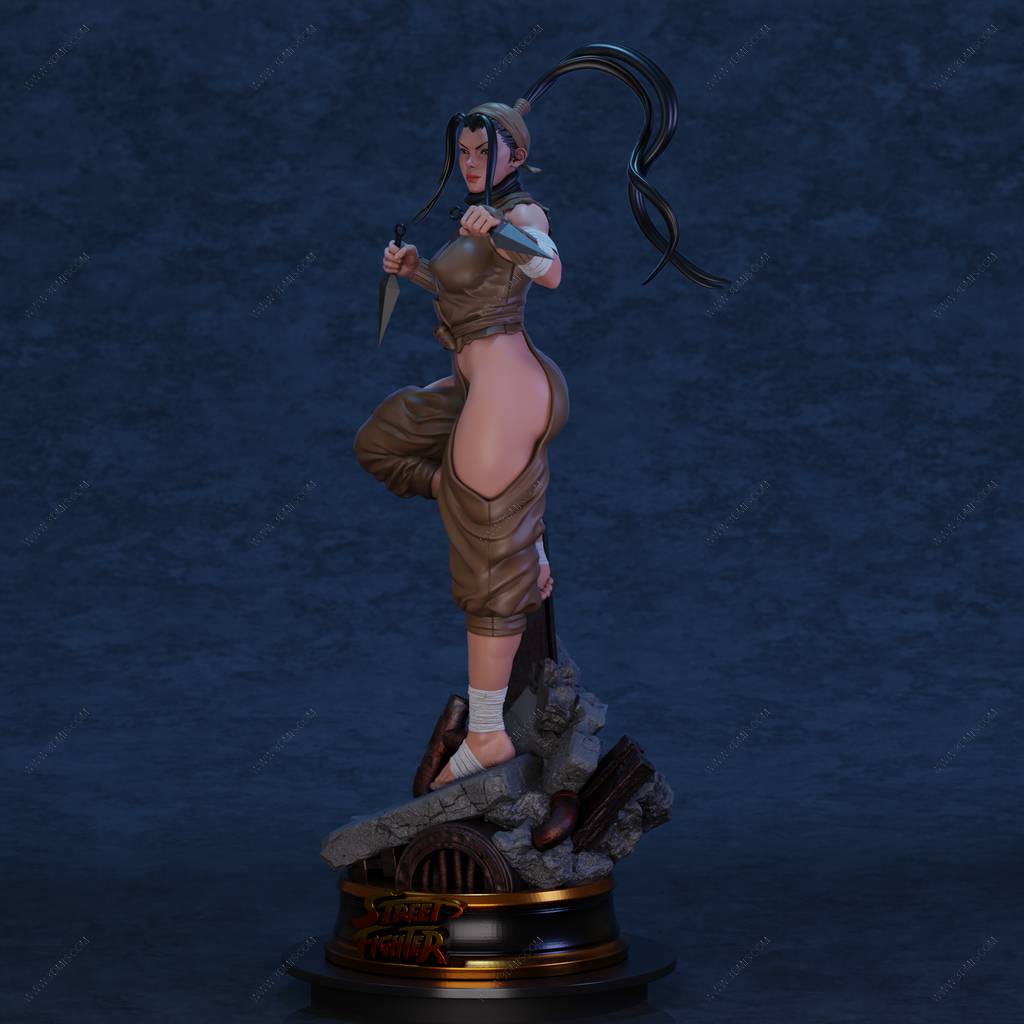 P站图纸印象馆 BrunoArt3D 街头霸王 伊吹 BrunoArt3D 街头霸王 伊吹