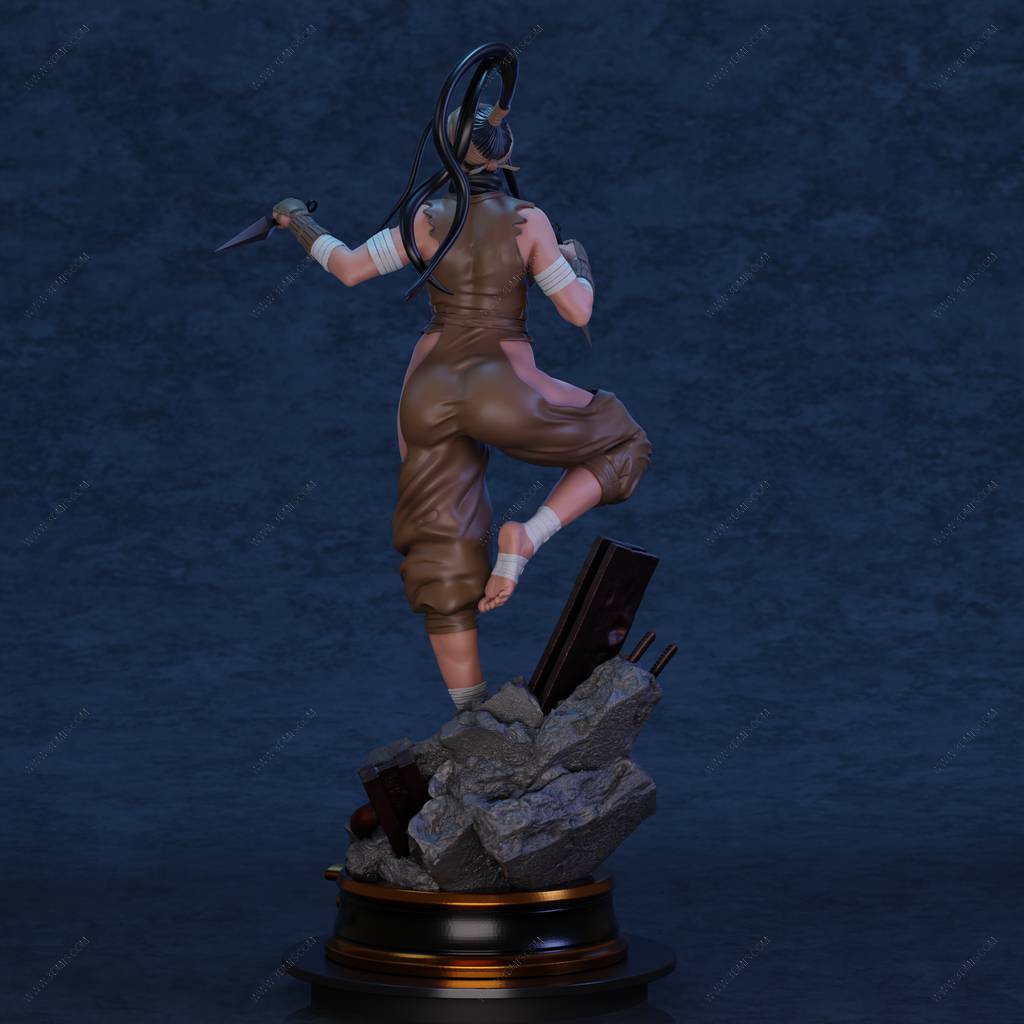 P站图纸印象馆 BrunoArt3D 街头霸王 伊吹 BrunoArt3D 街头霸王 伊吹