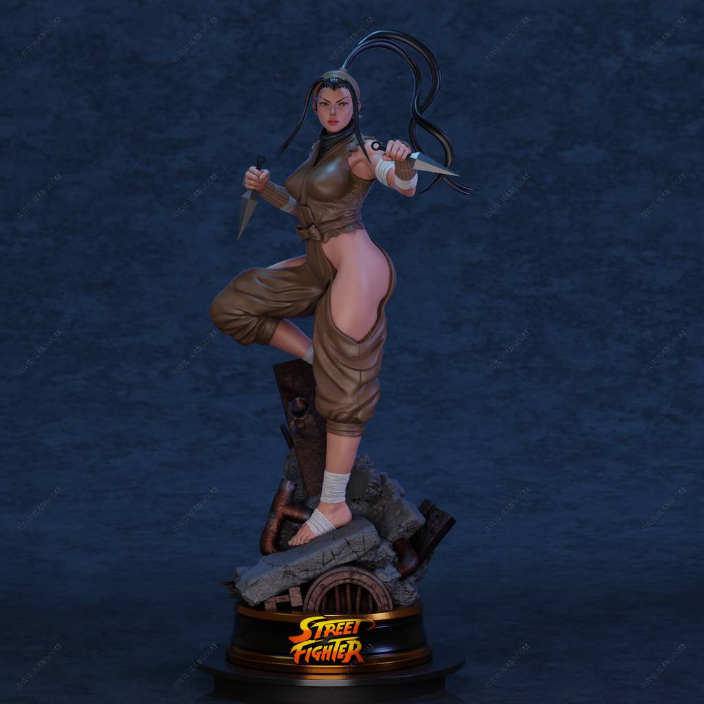 P站图纸印象馆 BrunoArt3D 街头霸王 伊吹 BrunoArt3D 街头霸王 伊吹