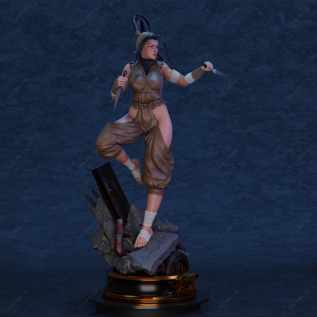 P站图纸印象馆 BrunoArt3D 街头霸王 伊吹 BrunoArt3D 街头霸王 伊吹