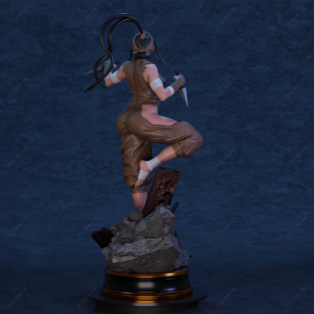 P站图纸印象馆 BrunoArt3D 街头霸王 伊吹 BrunoArt3D 街头霸王 伊吹