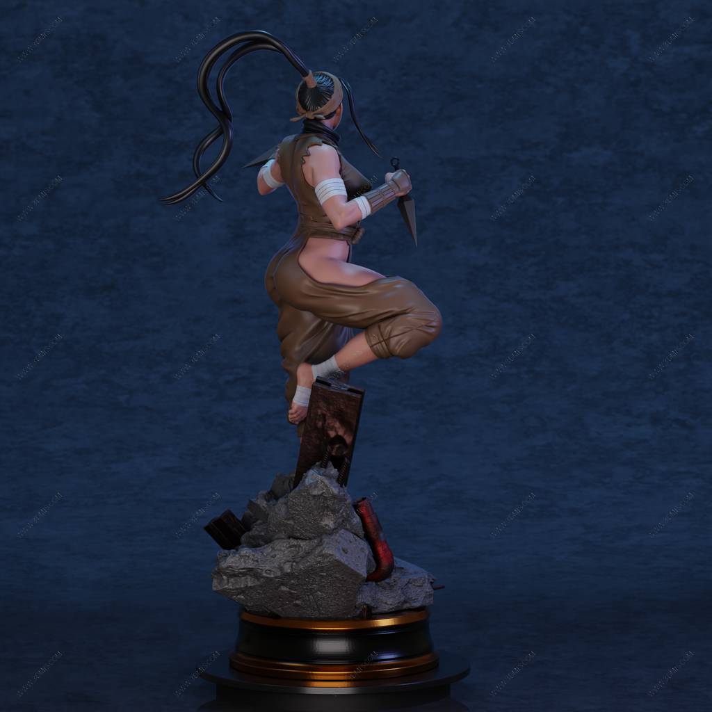 P站图纸印象馆 BrunoArt3D 街头霸王 伊吹 BrunoArt3D 街头霸王 伊吹