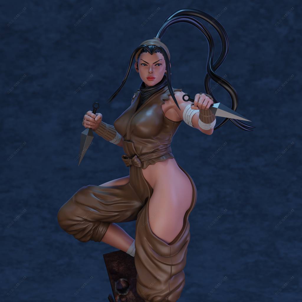 P站图纸印象馆 BrunoArt3D 街头霸王 伊吹 BrunoArt3D 街头霸王 伊吹