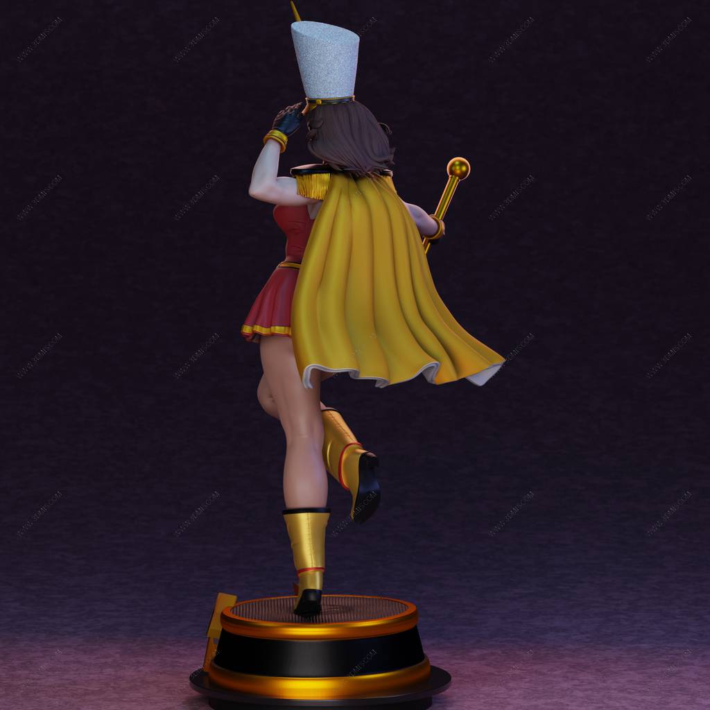 P站图纸印象馆 BrunoArt3D DC漫画 女沙赞 BrunoArt3D DC漫画 女沙赞