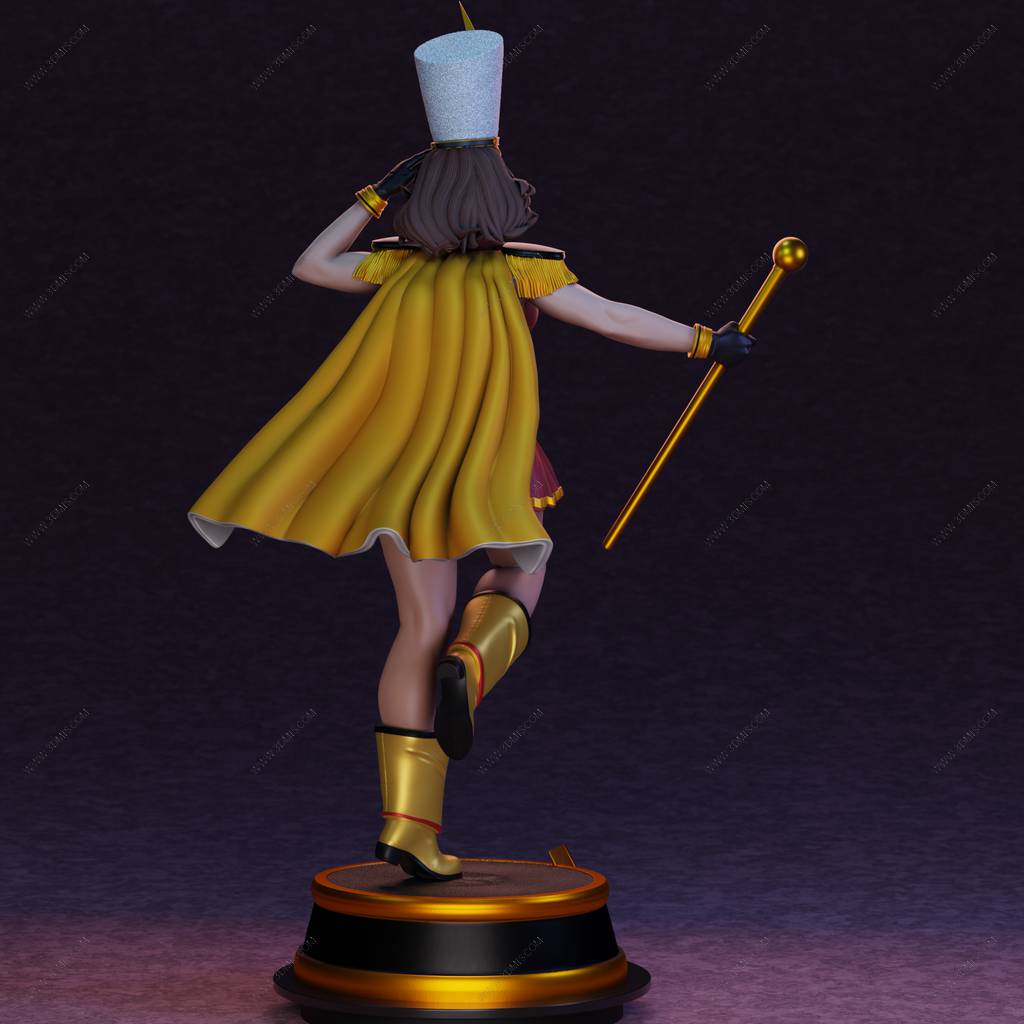 P站图纸印象馆 BrunoArt3D DC漫画 女沙赞 BrunoArt3D DC漫画 女沙赞