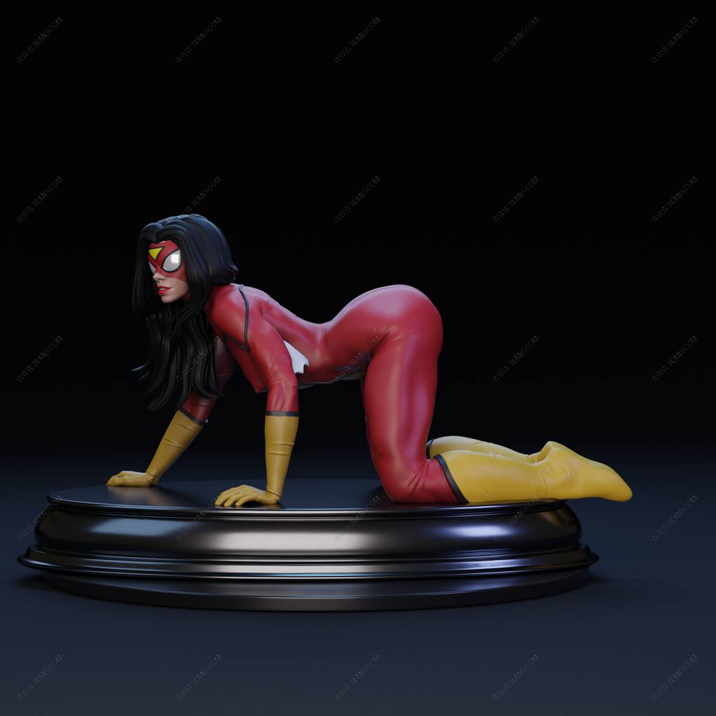 P站图纸印象馆 BrunoArt3D 漫威 蜘蛛女侠 BrunoArt3D 漫威 蜘蛛女侠