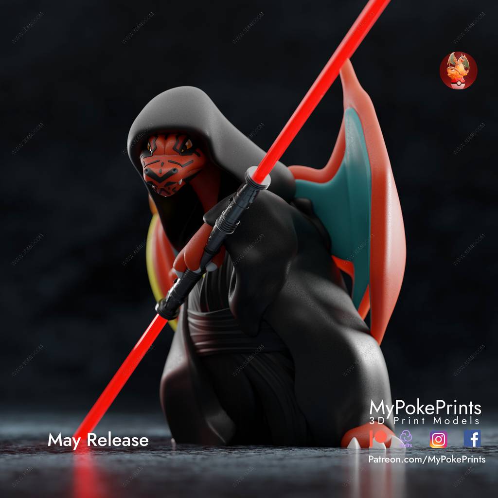 P站图纸印象馆 口袋妖怪 火恐龙 口袋妖怪 火恐龙