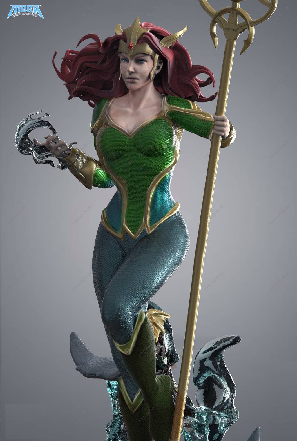 P站图纸印象馆 Soarez3D 亚特兰蒂斯:失落的帝国 姬塔·姬妲 Soarez3D 亚特兰蒂斯:失落的帝国 姬塔·姬妲