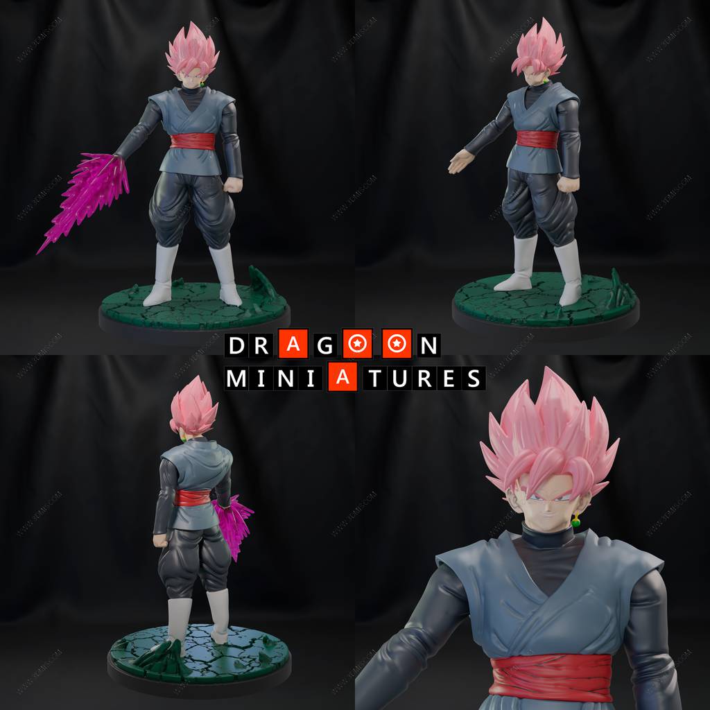 P站图纸印象馆 Dragoon 龙珠 超级黑悟空 Dragoon 龙珠 超级黑悟空