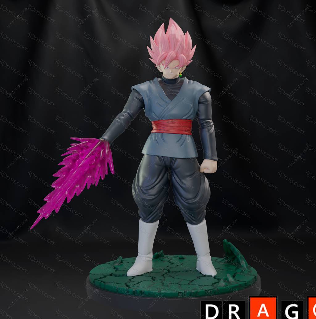 P站图纸印象馆 Dragoon 龙珠 超级黑悟空 Dragoon 龙珠 超级黑悟空