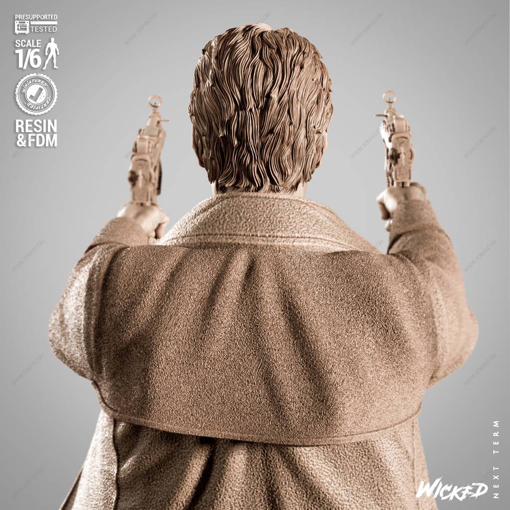 P站图纸印象馆 3DWicked 骇客帝国 尼奥 3DWicked 骇客帝国 尼奥