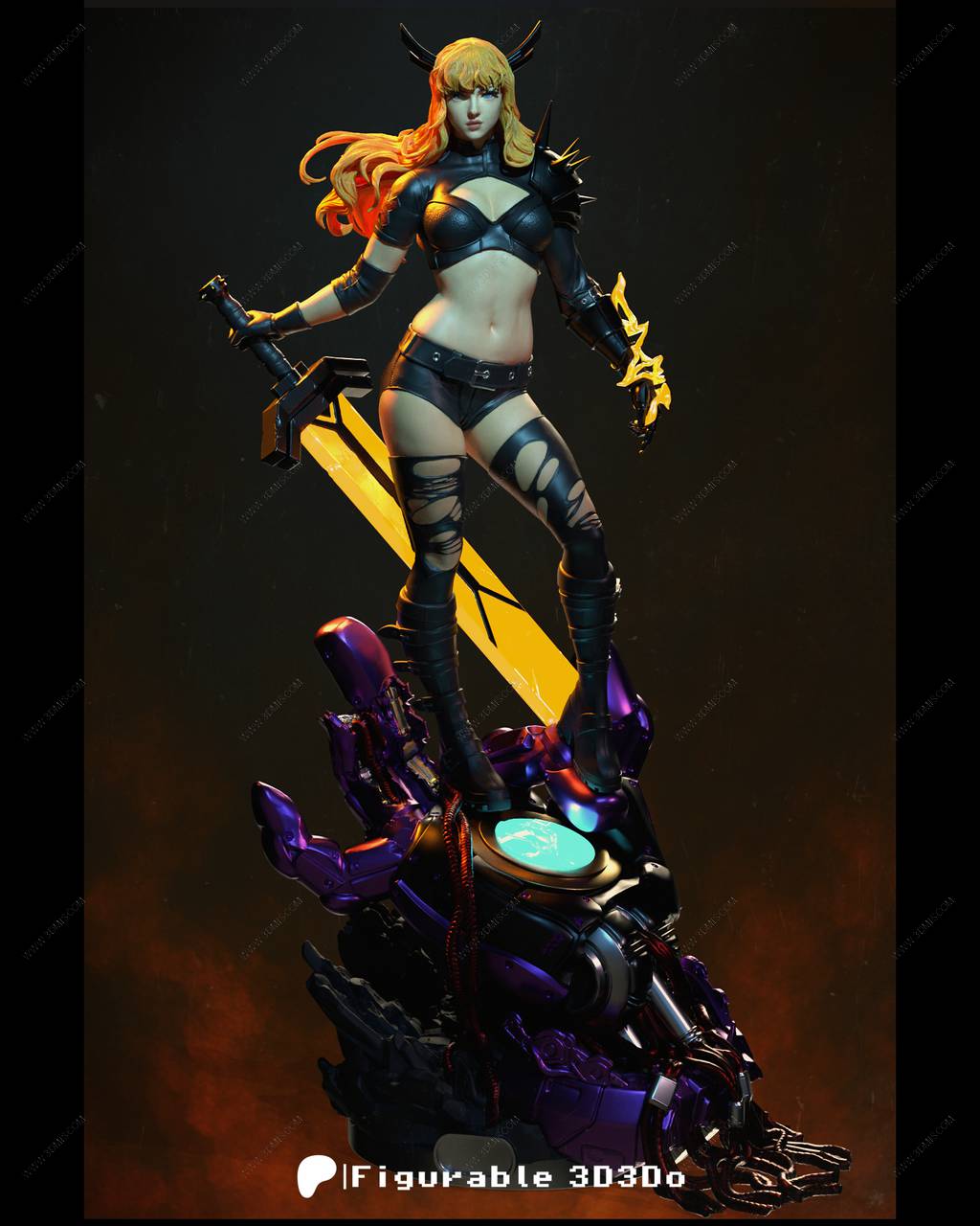 P站图纸印象馆 漫威 伊丽亚娜·拉斯普廷 漫威 伊丽亚娜·拉斯普廷