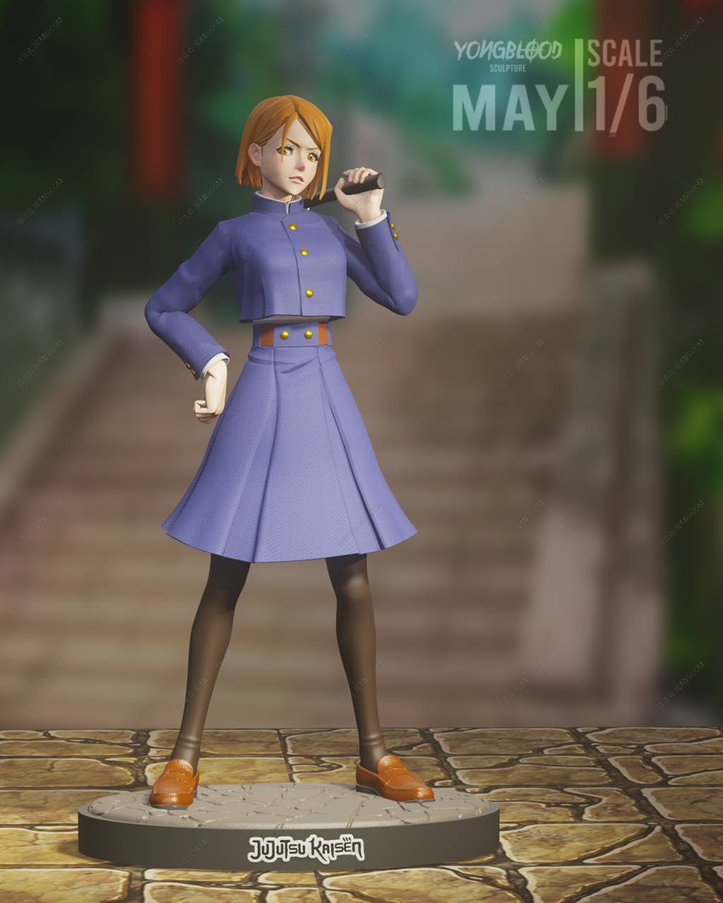 P站图纸印象馆 Yongblood Sculpture 咒术回战 钉崎野蔷薇 Yongblood Sculpture 咒术回战 钉崎野蔷薇