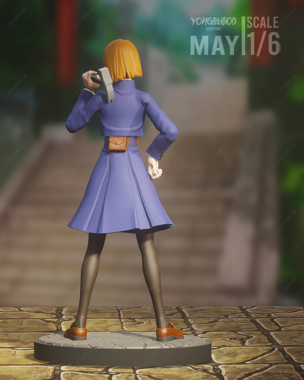 P站图纸印象馆 Yongblood Sculpture 咒术回战 钉崎野蔷薇 Yongblood Sculpture 咒术回战 钉崎野蔷薇