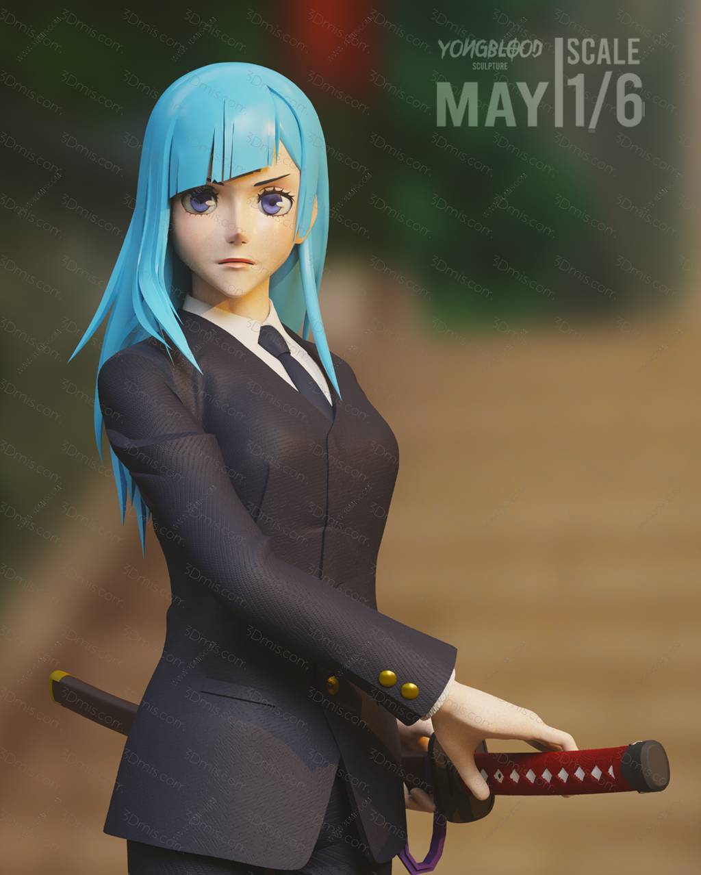 Yongblood Sculpture 咒术回战 三轮霞
