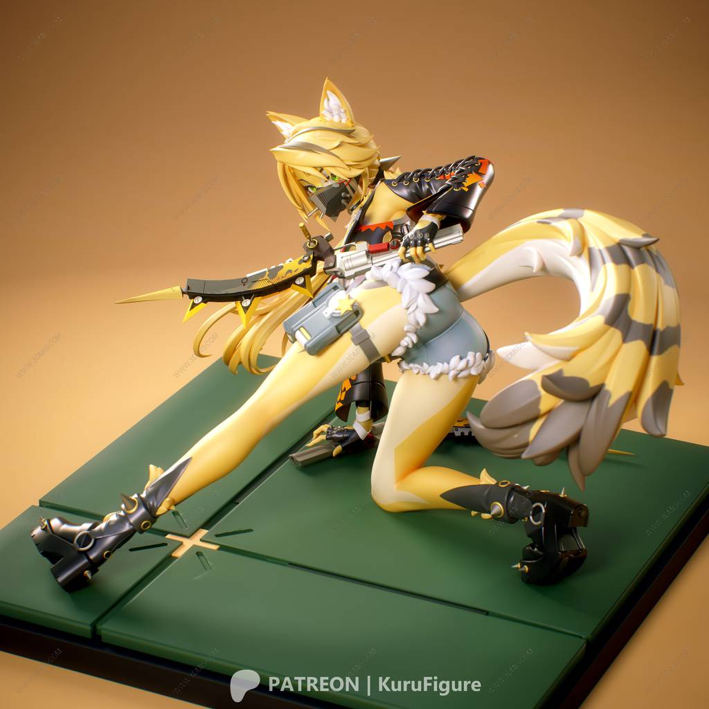 P站图纸印象馆 Kuru Figure 绝区零 波可娜·费雷尼 Kuru Figure 绝区零 波可娜·费雷尼