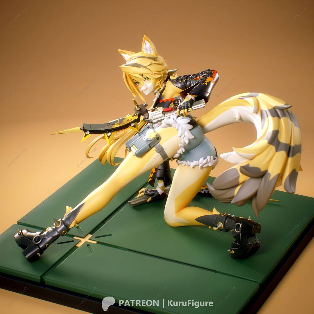 P站图纸印象馆 Kuru Figure 绝区零 波可娜·费雷尼 Kuru Figure 绝区零 波可娜·费雷尼