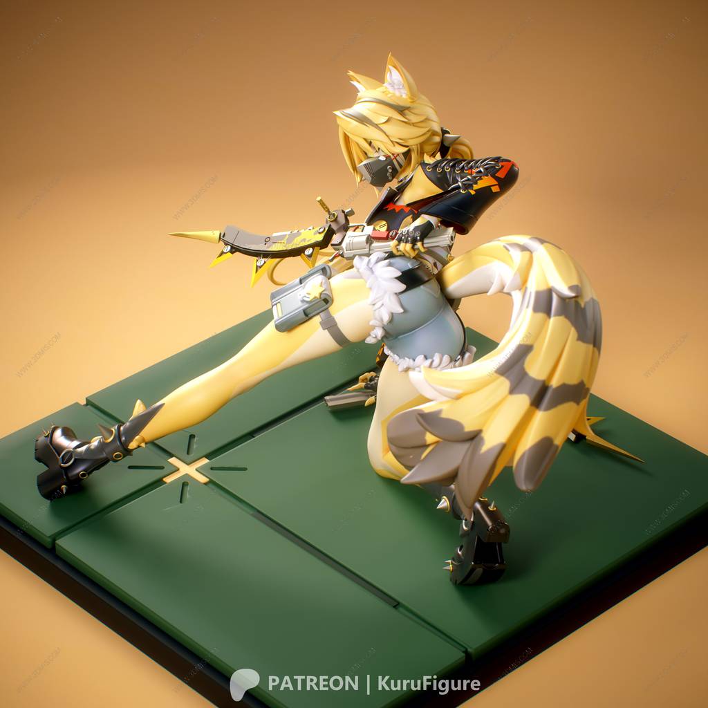 P站图纸印象馆 Kuru Figure 绝区零 波可娜·费雷尼 Kuru Figure 绝区零 波可娜·费雷尼