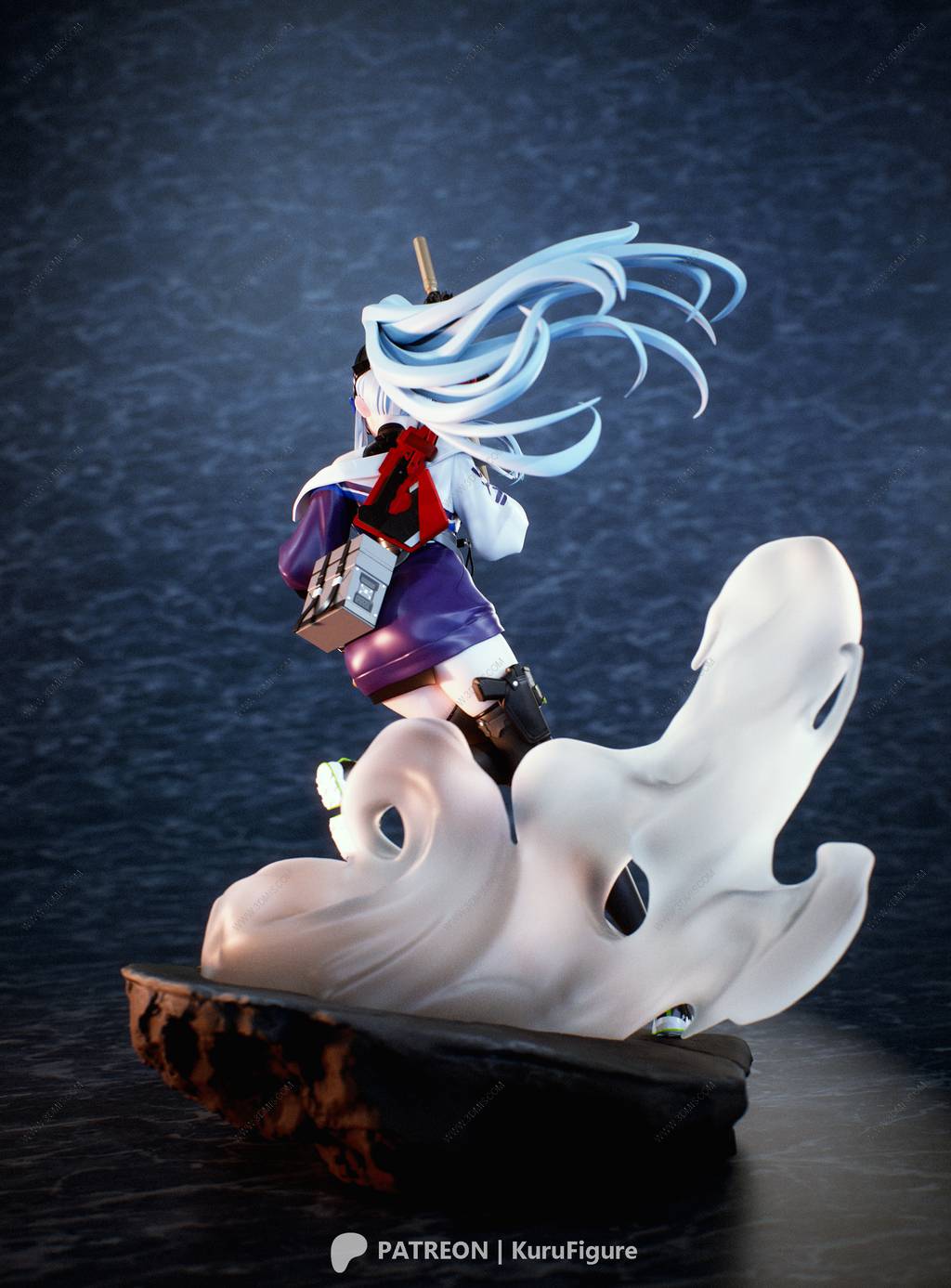 P站图纸印象馆 Kuru Figure 少女前线 可露凯 Kuru Figure 少女前线 可露凯