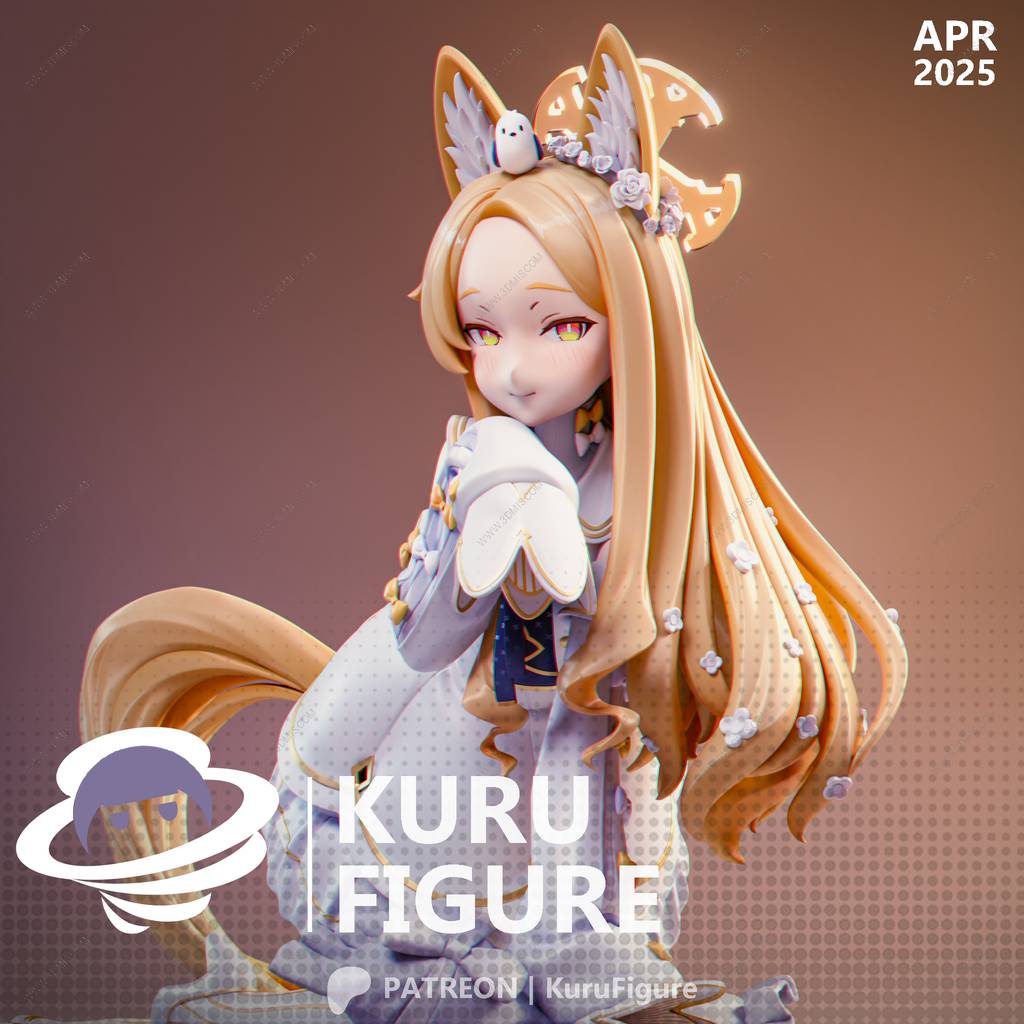 P站图纸印象馆 Kuru Figure 碧蓝档案 百合园圣娅 Kuru Figure 碧蓝档案 百合园圣娅