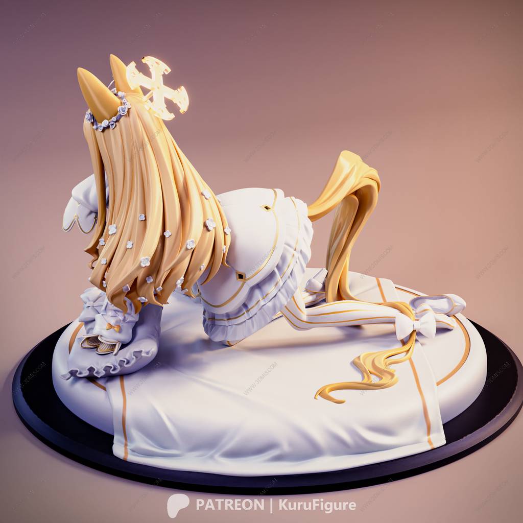 P站图纸印象馆 Kuru Figure 碧蓝档案 百合园圣娅 Kuru Figure 碧蓝档案 百合园圣娅