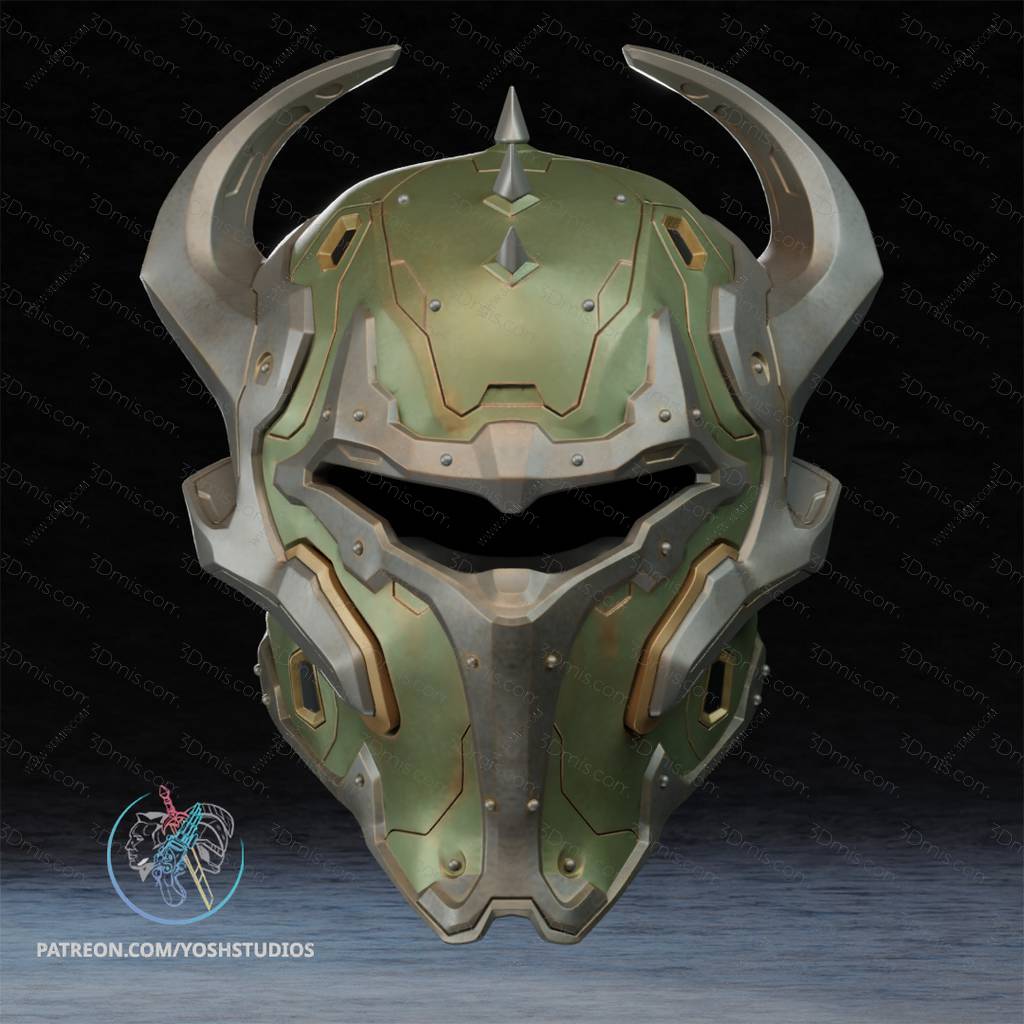 P站图纸印象馆 Yosh 毁灭战士的面具 Yosh 毁灭战士的面具