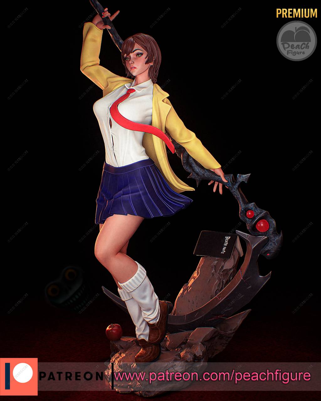 P站图纸印象馆 Peach Figure 死亡笔记 夜神妆裕 Peach Figure 死亡笔记 夜神妆裕