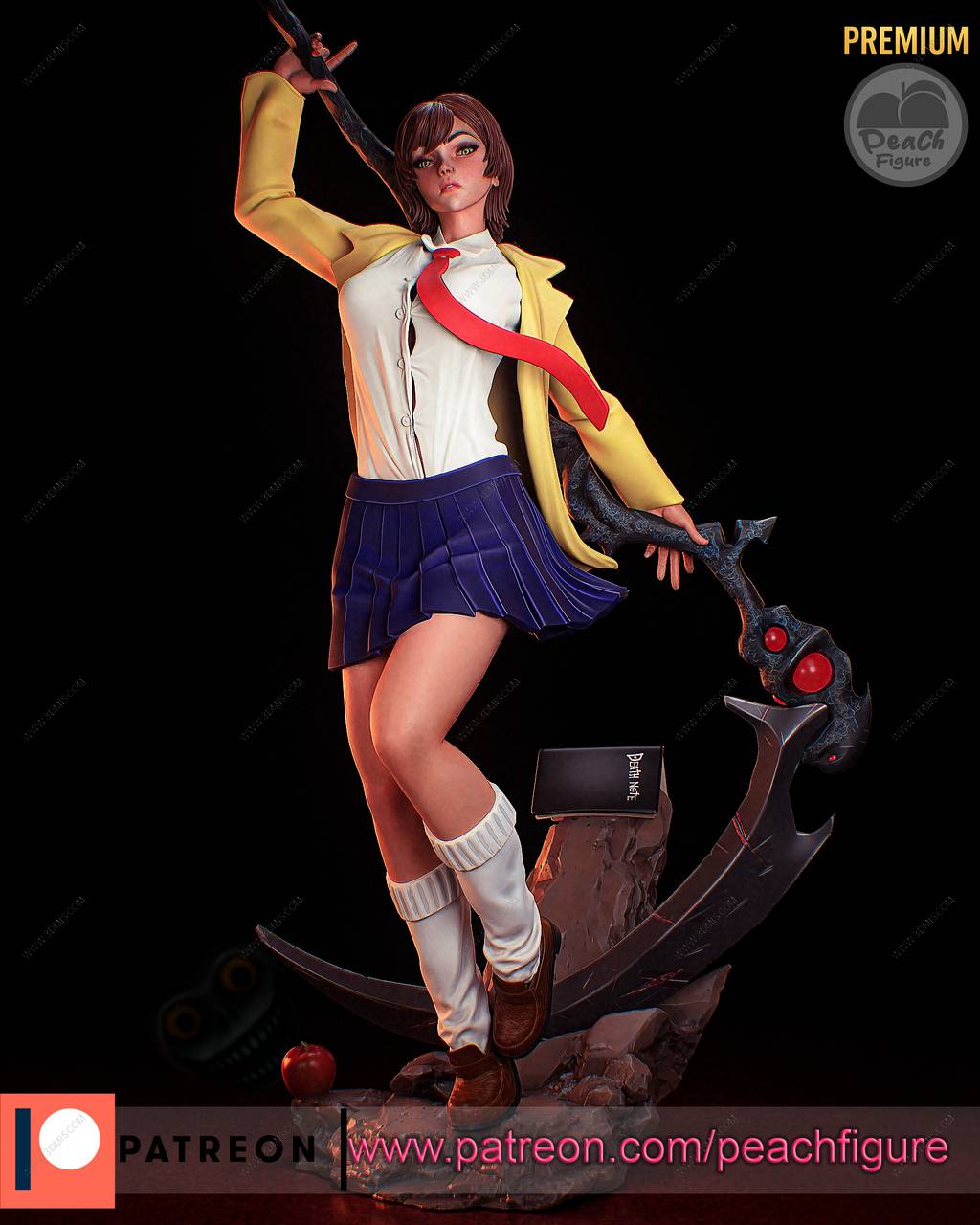 P站图纸印象馆 Peach Figure 死亡笔记 夜神妆裕 Peach Figure 死亡笔记 夜神妆裕