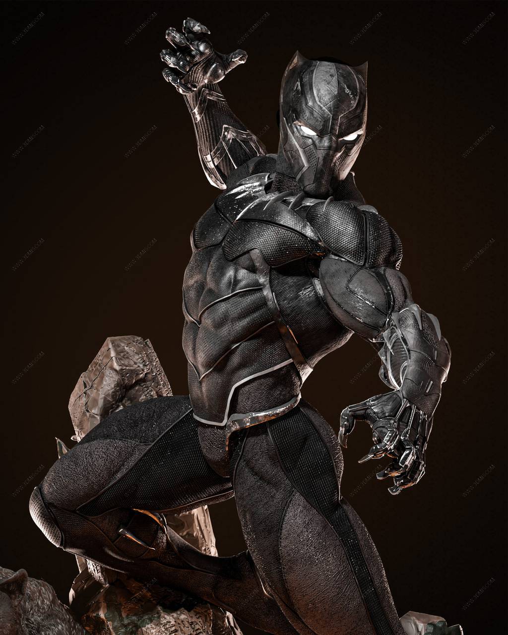 P站图纸印象馆 ZEZ STUDIOS 漫威 黑豹 ZEZ STUDIOS 漫威 黑豹