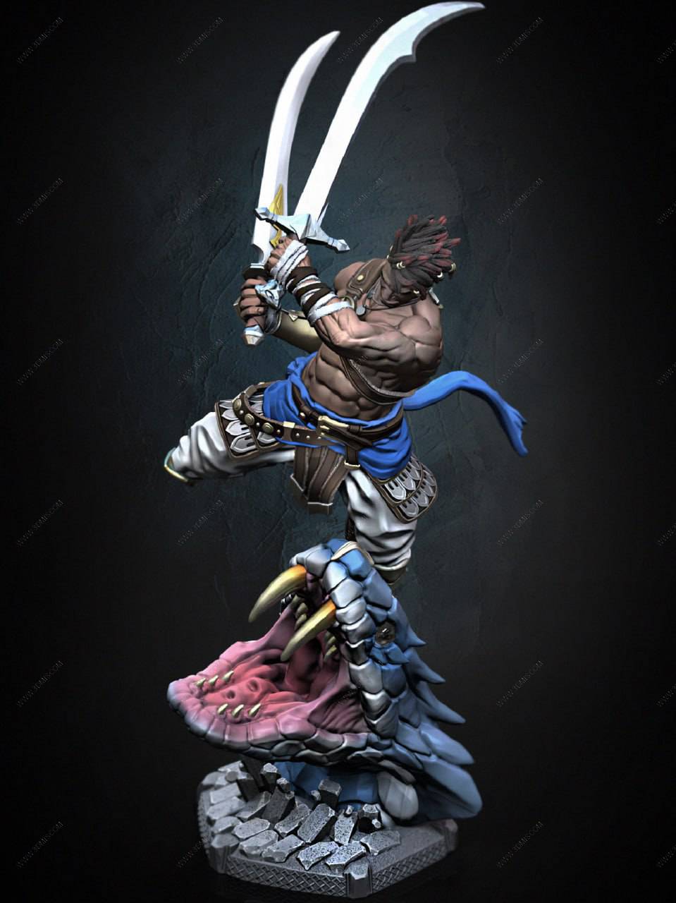 P站图纸印象馆 Dragun Studios 波斯王子:失落的王冠 萨尔贡 Dragun Studios 波斯王子:失落的王冠 萨尔贡