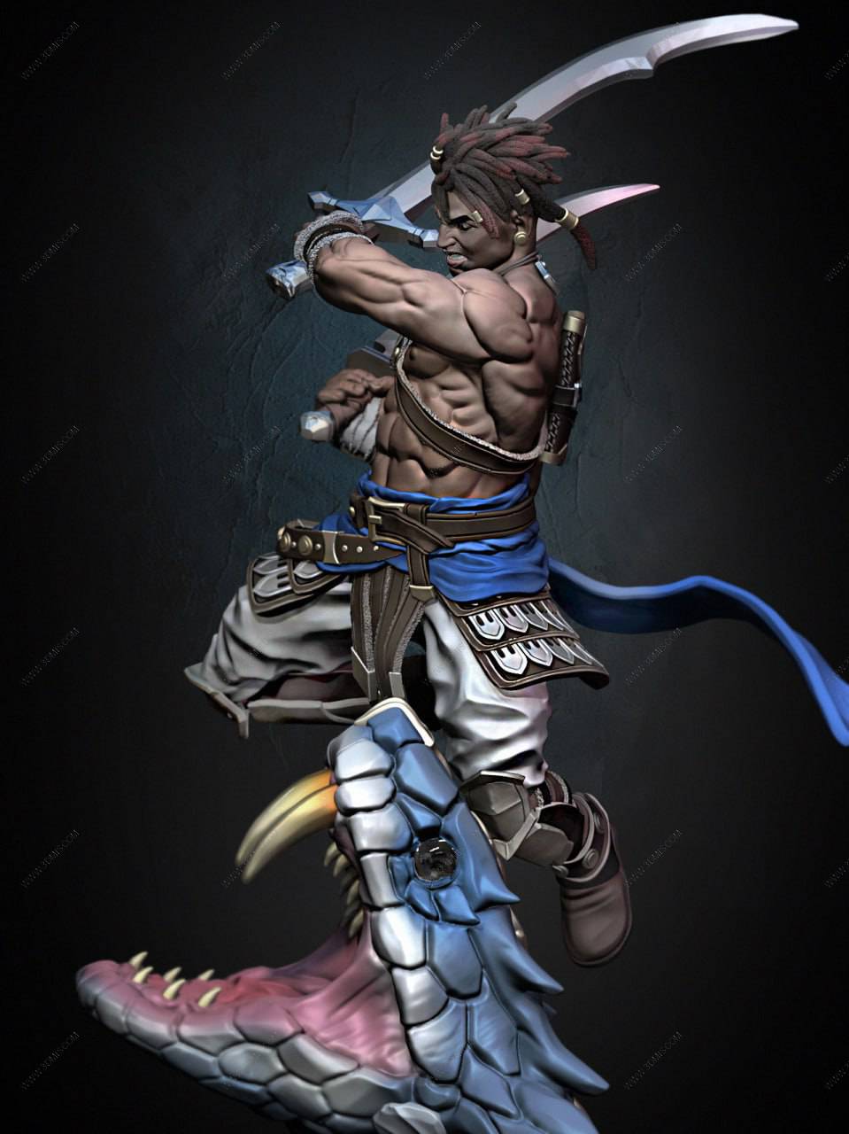 P站图纸印象馆 Dragun Studios 波斯王子:失落的王冠 萨尔贡 Dragun Studios 波斯王子:失落的王冠 萨尔贡