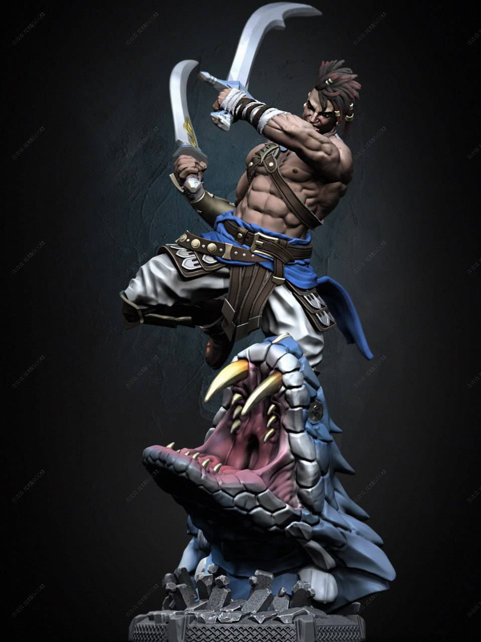 P站图纸印象馆 Dragun Studios 波斯王子:失落的王冠 萨尔贡 Dragun Studios 波斯王子:失落的王冠 萨尔贡